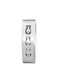 OSTSEE-SCHMUCK® - Anhänger , Gleiter-Fisch , Silber 925/000 - silber
