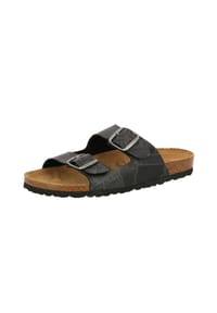 LICO - Pantolette Bioline Print - schwarz