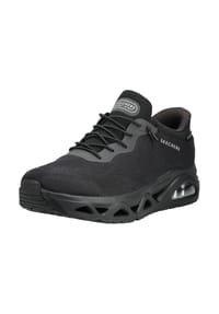 SKECHERS® - Textil Sneaker UNO GLIDE-STEP AIR GLIDERS - Schwarz