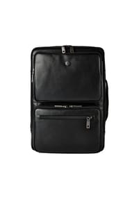 JEKYLL & HIDE - Business-Rucksack RFID Schutz Leder 43 cm Laptopfach - black