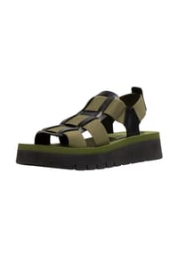 Fly London - Leder/Textil Sandalen - Army