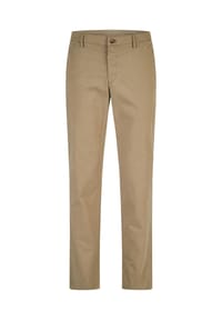 HECHTER PARIS - Casual Hose CHINO H-COLMAR mit 2-lagigem Cotton-Stretch-Twill - grün-braun