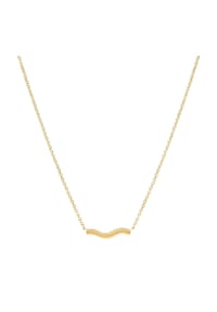 SIF JAKOBS JEWELLERY - Damen Kette "Ellera Waves Pianura", 925er Silber - GOLD