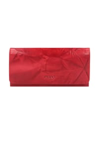 mano Donna Aurona RFID - Donna Aurona Geldbörse RFID Leder 19 cm - cognac