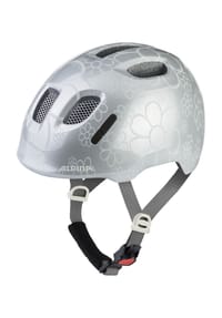 ALPINA - Kinder-Helm  Ximo 2, silver flower gloss - silber