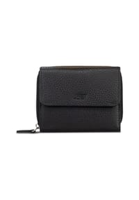 JOST Vika - Vika Geldbörse RFID Schutz Leder 10.5 cm - black