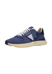 CLARKS® - Veloursleder/Textil Sneaker - Blau