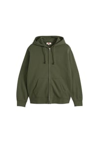 Levi's® - Herren Sweatjacke mit Kapuze - "The Original Housemark Zip Up", Baumwolle - Beige