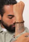 KUZZOÍ Armband Herren Tigerauge Splitter 925 Silber Bild 4
