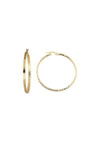 fascination by Ellen K. - Creolen 375/- Gold - gelb