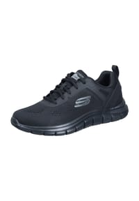 SKECHERS® - Track Sneaker "Broader", Lite-Weight-Zwischensohle, atmungsaktiv, für Herren - SCHWARZ