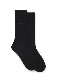 HUGO RED - Socken, 2er-Pack, Rippbündchen, für Herren - 001 BLACK