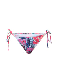MANGUUN - Bikini-Slip Vibrant Tropical, Schnürung, für Damen - E661/PINKYARROWAOP