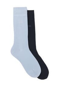 BOSS - Socken, 2er-Pack, verstärkte Belastungszonen, für Herren - 001 BLACK