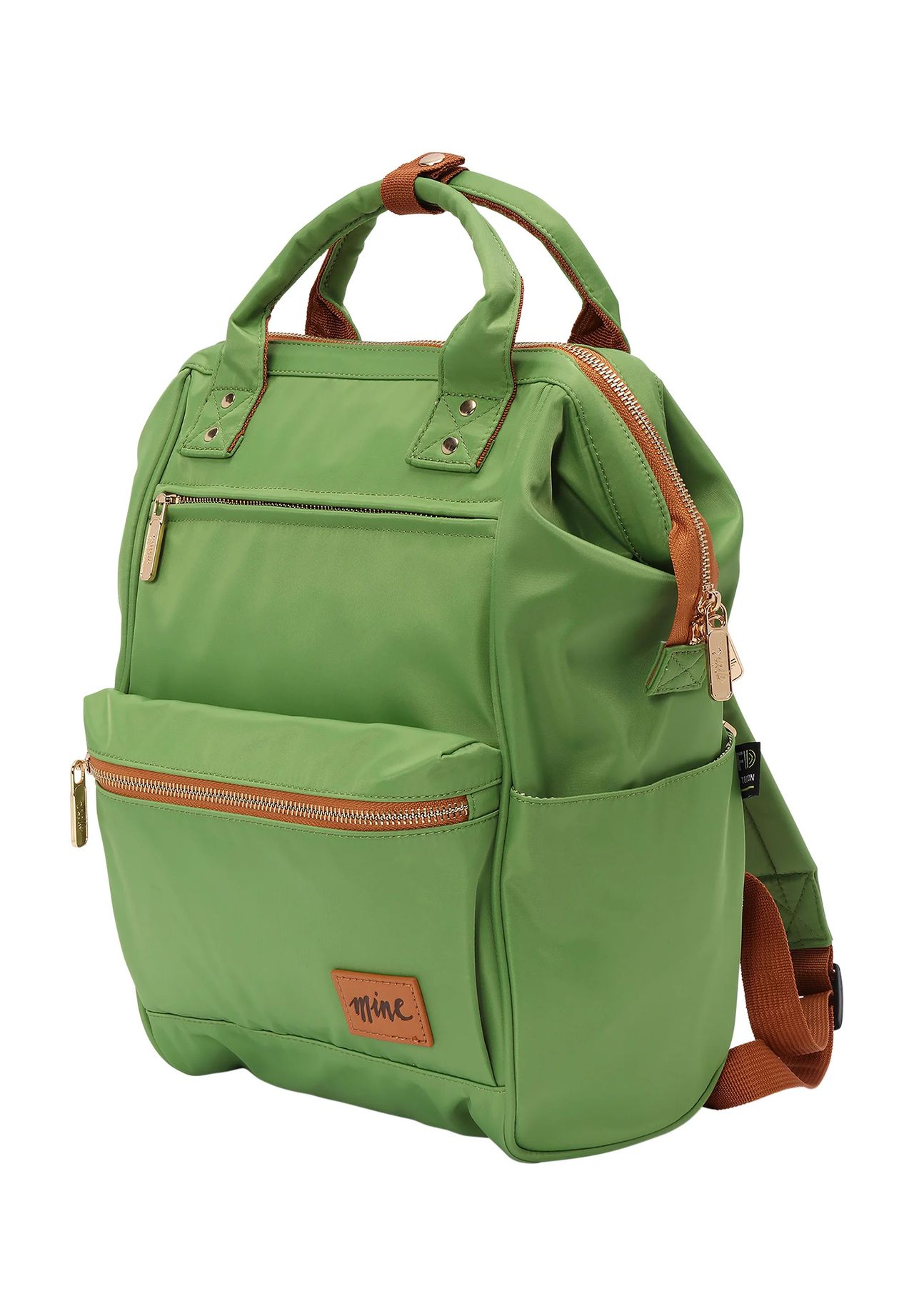 mine BROMBEERE Rucksack, Logo-Patch, Laptopfach, RFID-Schutz | GALERIA 