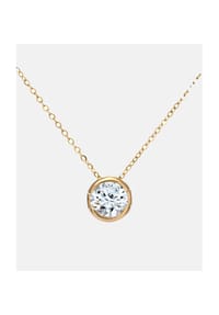 Diamant L'eternel - Kette mit Anhänger, mit 0.5 ct Diamant, 375 Gelbgold - gold