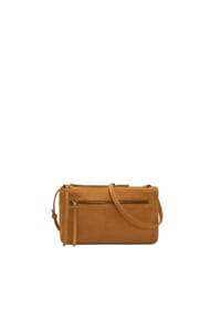 LIEBESKIND SMALL BAGS - Umhängetasche Zena, Leder, Reißverschluss, für Damen - HONEY SUEDE