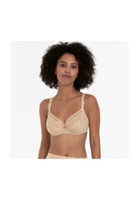 ROSA FAIA - Selma Bügel-BH, Spitzen-Details, stützend, für Damen - 001 SCHWARZ