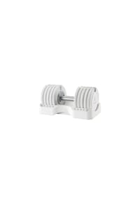 BYZOOM FITNESS - Pure Series - verstellbare Kurzhantel 22,5 kg - Weiss