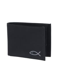oxmox® New Cryptan - New Cryptan Geldbörse RFID Schutz 11 cm - schwarz-circle bloom grey