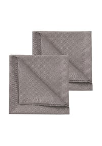 BAUER - Serviette, 2er-Pack RIGA - 3836 STONE