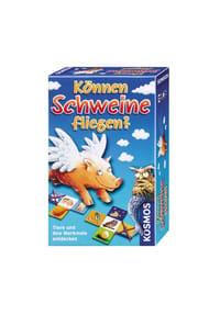 KOSMOS - Kinderspiele Können Schweine fliegen? - Mitbringspiel, Kinder Spiel, Tiere und ihre Merkmale erkennen, ab 5 Jahren - 