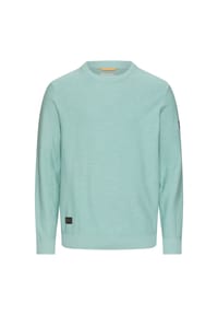 camel active - Strickpullover aus reiner Baumwolle - Schwarz