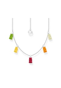 Thomas Sabo THOMAS SABO x HARIBO - Kette mit Goldbären bunt - silberfarben