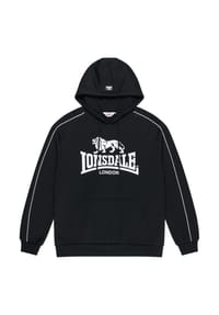 LONSDALE™ - Herren Kapuzensweatshirt normale Passform PURFLEET - Beige/Black