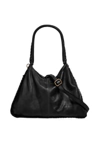 Samantha Look - Shopper Echt Leder, Made In Italy - cognac