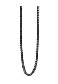 Adelia's - Adelia's Unisex Edelstahl Halskette - schwarz