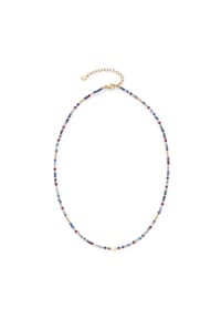 LEONARDO - Damen Kette, Edelstahl mit Lapislazuli - MEHRFARBIG