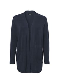 VIA APPIA -DUE- - Strickjacke Schlichte Strickjacke in unifarbenem Stil - indigo
