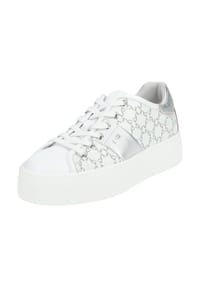 NeroGiardini - Leder/Textil Sneaker - Weiß/Silber