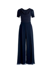 Vera Mont - Jumpsuit, Wasserfall-Ausschnitt, für Damen - 8541 NIGHT SKY