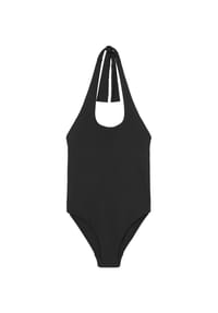 Marc O'Polo - Badeanzug "Stockholm", Neckholder, schnell trocknend, für Damen - E990 BLACK