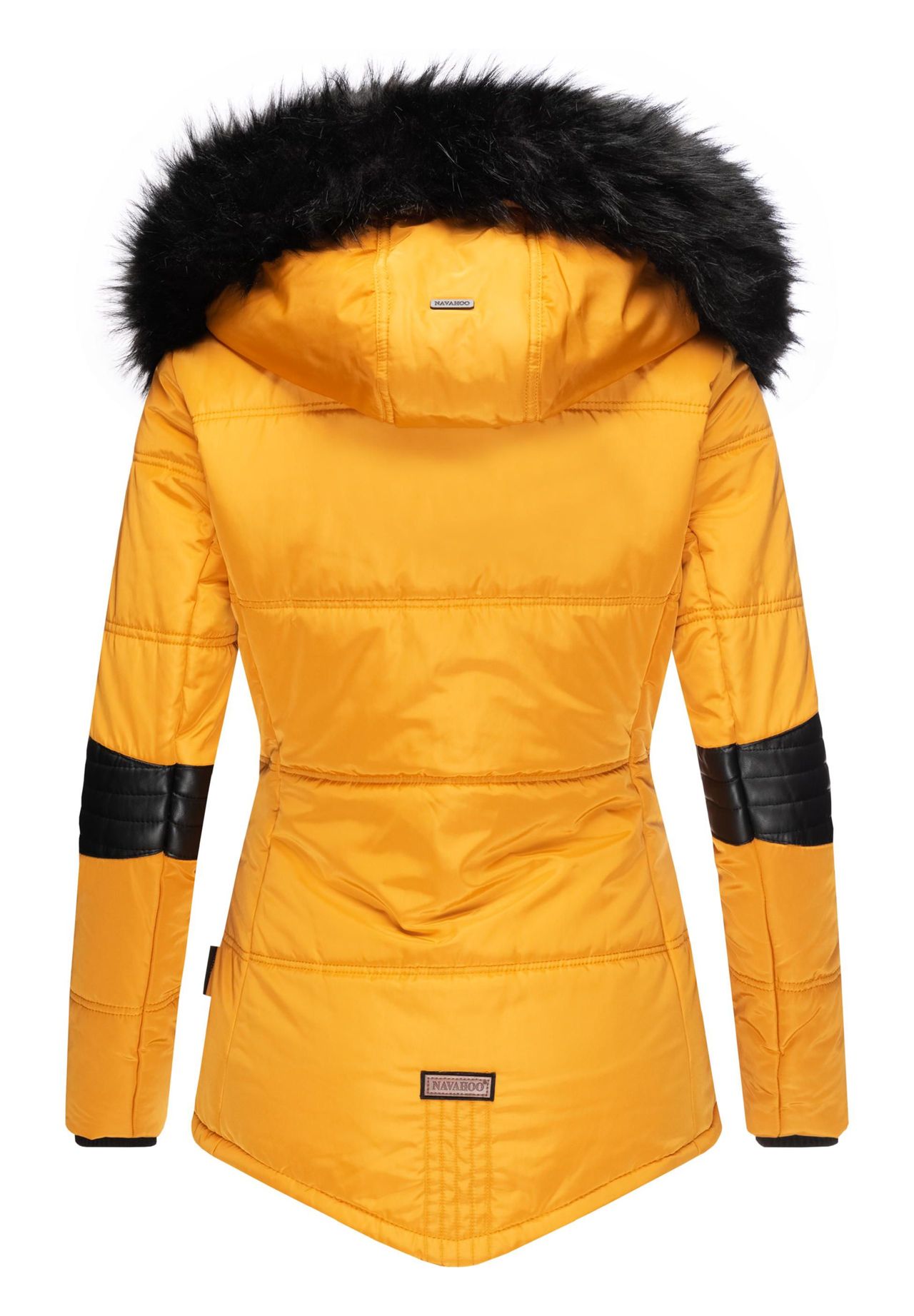 Parka Navahoo Wintermantel Gelb Gelbe Navahoo Winter Mäntel Für