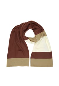 collezione alessandro® - Winterschal Schimmer leicht glitzernd, Made in Italy - beige
