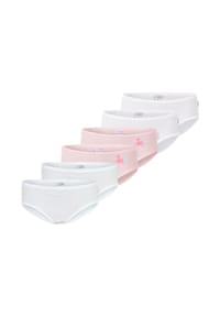 SCHIESSER - Slip 6er Pack Kids Girls Feinripp Organic Cotton - Weiß