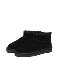 EVERAU® - Damen Ultra Mini Classic Stiefel Finch - BLACK
