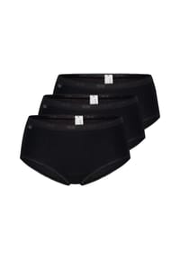 sloggi - Basic+ Midislips, 3er-Pack, für Damen - BLACK