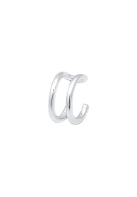 elli. - Ohrringe Earcuff Klemme Single Geo Basic Minimal 925 Silber - Gold