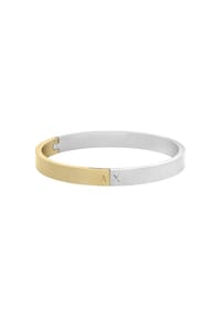 ARMANI EXCHANGE SUTTON - Armani Exchange Herren-Armreif aus Edelstahl, AXG0172040 - Silber