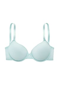 LASCANA - Schalen-BH Elisa, Zierschleife, für Damen - 30 TURQUOISE
