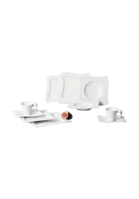 Villeroy & Boch Basic Set NewWave 30er Set weiß - NEWWAVE - weiß