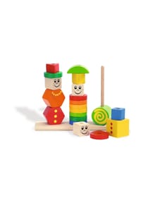 Eichhorn - Figuren-Steckpuzzle, 20-teilig, für Kinder - 