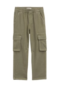 TOM TAILOR - Cargohose, Baumwolle, Loose Fit, für Kinder - 10415 DUSTY OLIVE