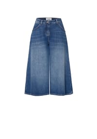 TONI - 7/8-Jeans Culotte - Mid Blue | 554
