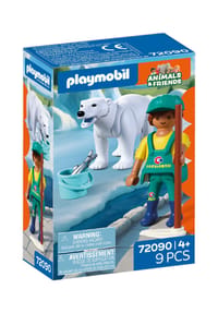 playmobil® - Zoo: Eisbär und Pfleger 72090 - 