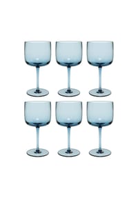 like. by Villeroy & Boch Weingläser Like Glass 270 ml 6er Set - LIKE GLASS - blau
